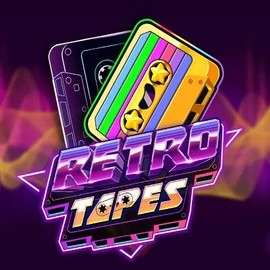 Official Slots logo: Retro Tapes by Push Gaming at Winplace Casino